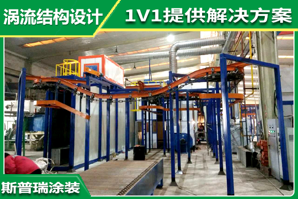 粉末噴涂流水線案例:’油轉粉’山東挖掘機廠成本降低近40%！